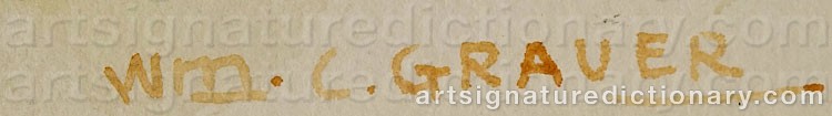 Signature by William C. GRAUER