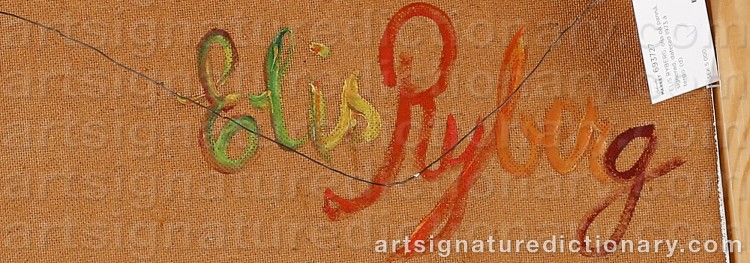Signature by Elis RYBERG
