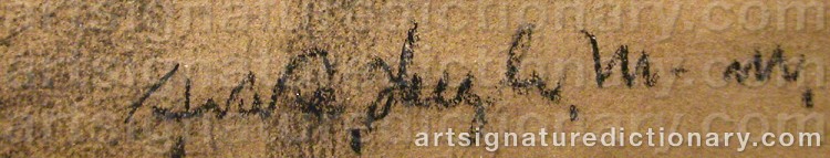 Signature by Akke Hugh MALMESTRÖM