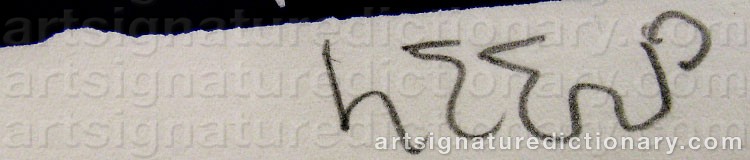 Signature by Henry HEERUP