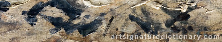 Authentic signature by Maxime MAUFRA on  artwork