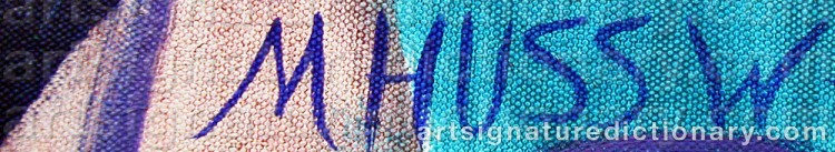 Signature by Mona HUSS WALLIN