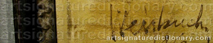 Signature by Claude WEISBUCH