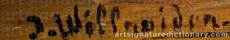 Authentic signature by Josef WILLROIDER on  artwork
