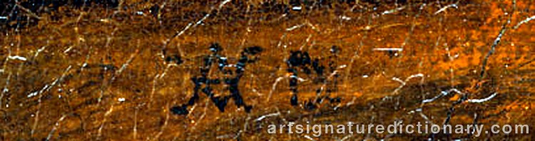 Authentic signature by Aert Van Der NEER on Painting/Watercolour artwork