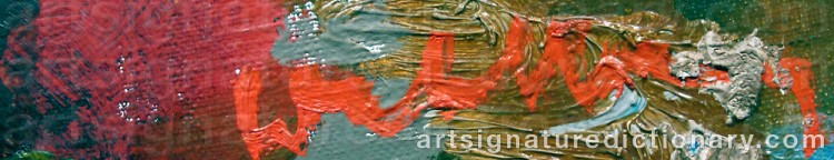 Signature by Bertil WAHLBERG