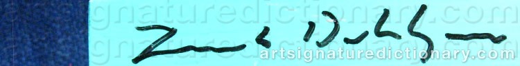 Signature by Jacob DAHLGREN