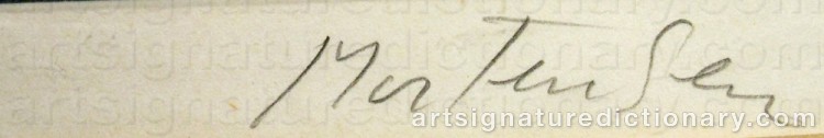 Signature by Richard MORTENSEN
