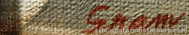 Signature by Lennart GRAM
