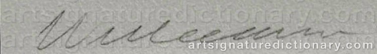 Signature by Tom WESSELMANN