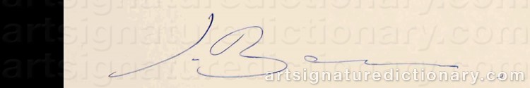 Signature by Jørgen BOBERG