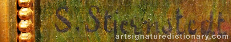 Signature by Sophie STJERNSTEDT