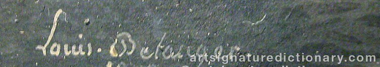 Signature by Louis BELANGER