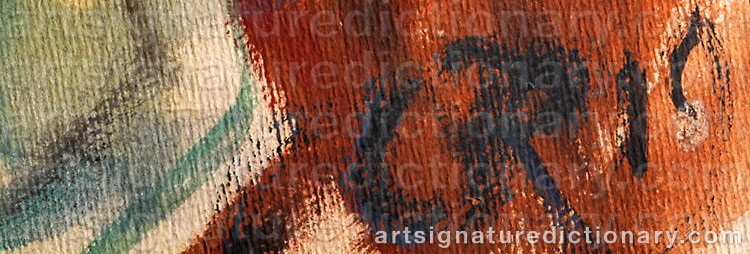 Signature by Christian ROHLFS