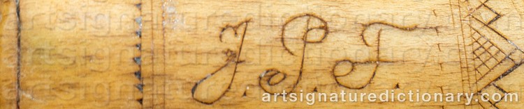 Signature by Jon Pålsson (Sami Artist) FANKKI
