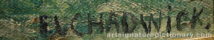 Signature by Emma LÖWSTÄDT-CHADWICK