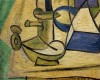 Close-up details showing Pablo PICASSO signature forgery characteristics