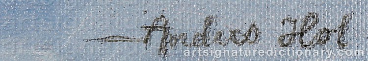 Signature by Anders HOL