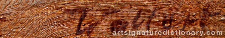 Signature by Axel WALLERT