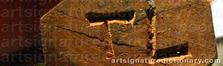 Signature by Torborg LINDBERG-KARLSSON