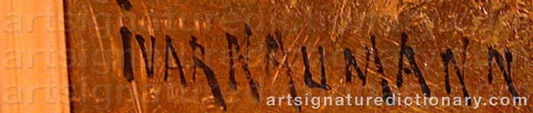 Signature by Ivar NAUMANN