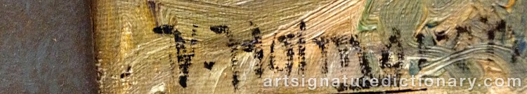 Signature by Vilhelm HOLMGREN