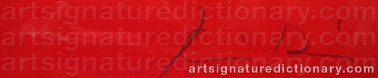 Signature by Karin DAHLIN