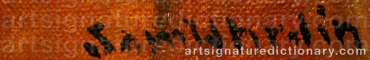 Signature by Sam UHRDIN