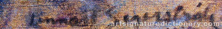 Signature by Lennart SEGERSTRÅLE