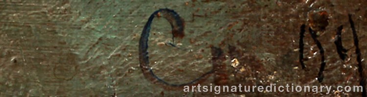 Signature by Gustaf CEDERSTRÖM