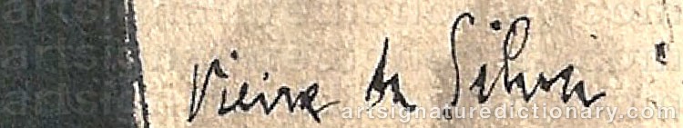 Signature by Maria Elena VIEIRA DA SILVA