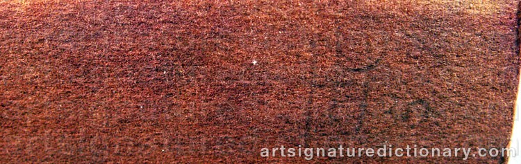 Signature by Henri Hans PFEIFFER