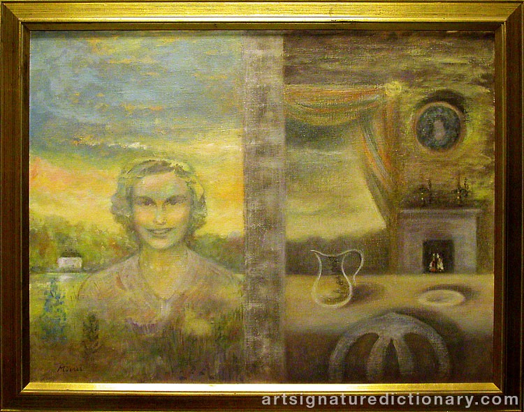 Close-up details showing Stellan MÖRNER signature forgery characteristics