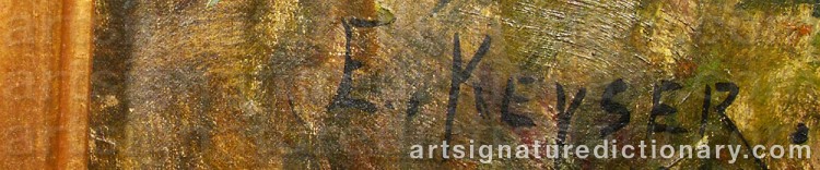 Signature by Elisabeth KEYSER