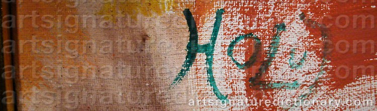 Signature by Tomasz HOLUJ