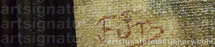 Signature by Ferdinand FAGERLIN