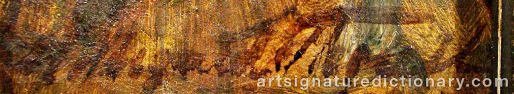 Signature by Hildegard THORELL