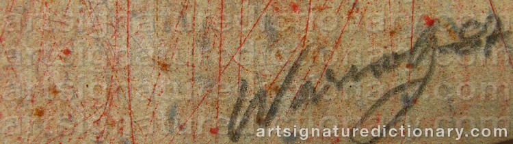 Signature by Bertil WARNOLF
