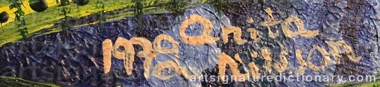 Signature by Anita NILSSON