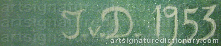 Signature by Ingrid Von DARDEL