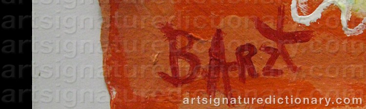 Signature by Benno ARZT