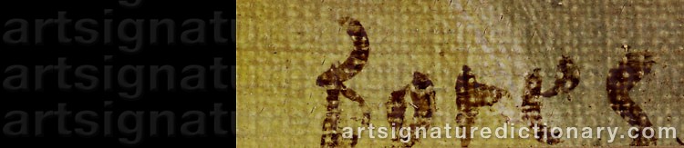 Signature by Francisco BORES
