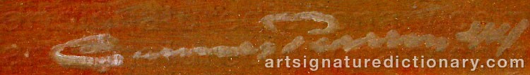 Signature by Gunnar PERSSON