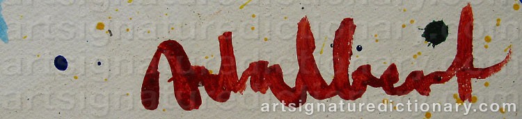Signature by Per ADALBERT