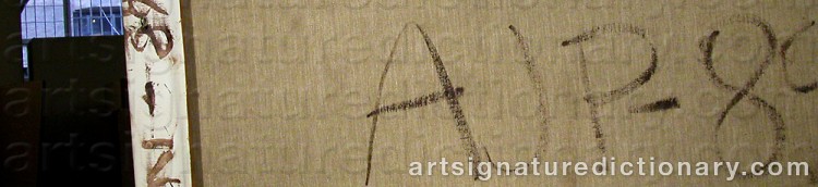 Signature by Arvid PETTERSEN
