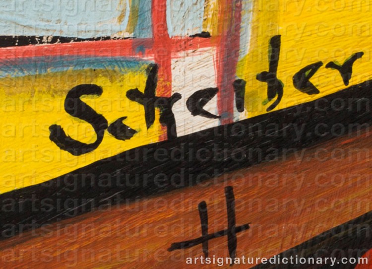 Signature by Hugo SCHEIBER