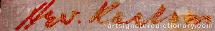 Signature by Arwid KARLSSON
