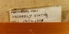 Close-up details showing Victor VASARELY signature forgery characteristics