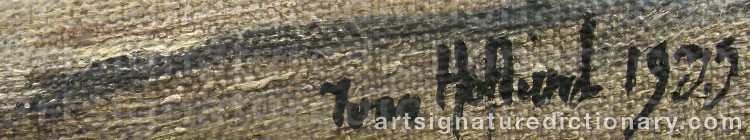 Signature by Ivan HOFLUND