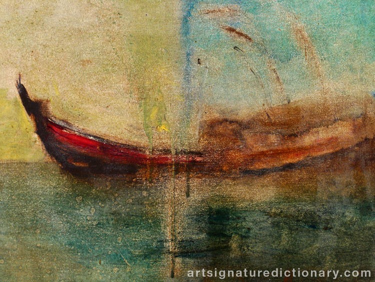 Close-up details showing Carl KYLBERG signature forgery characteristics